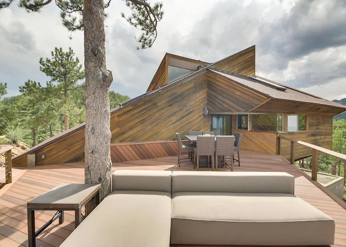 Boulder Barrett House On Mtn Peak With Hot Tub