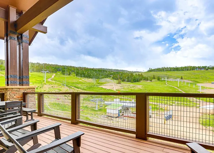 Ski-Inandski-Out Granby Penthouse With Mountain Views!