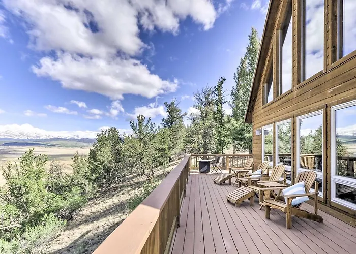 Quiet Fairplay Cabin With Rocky Mountain Views!