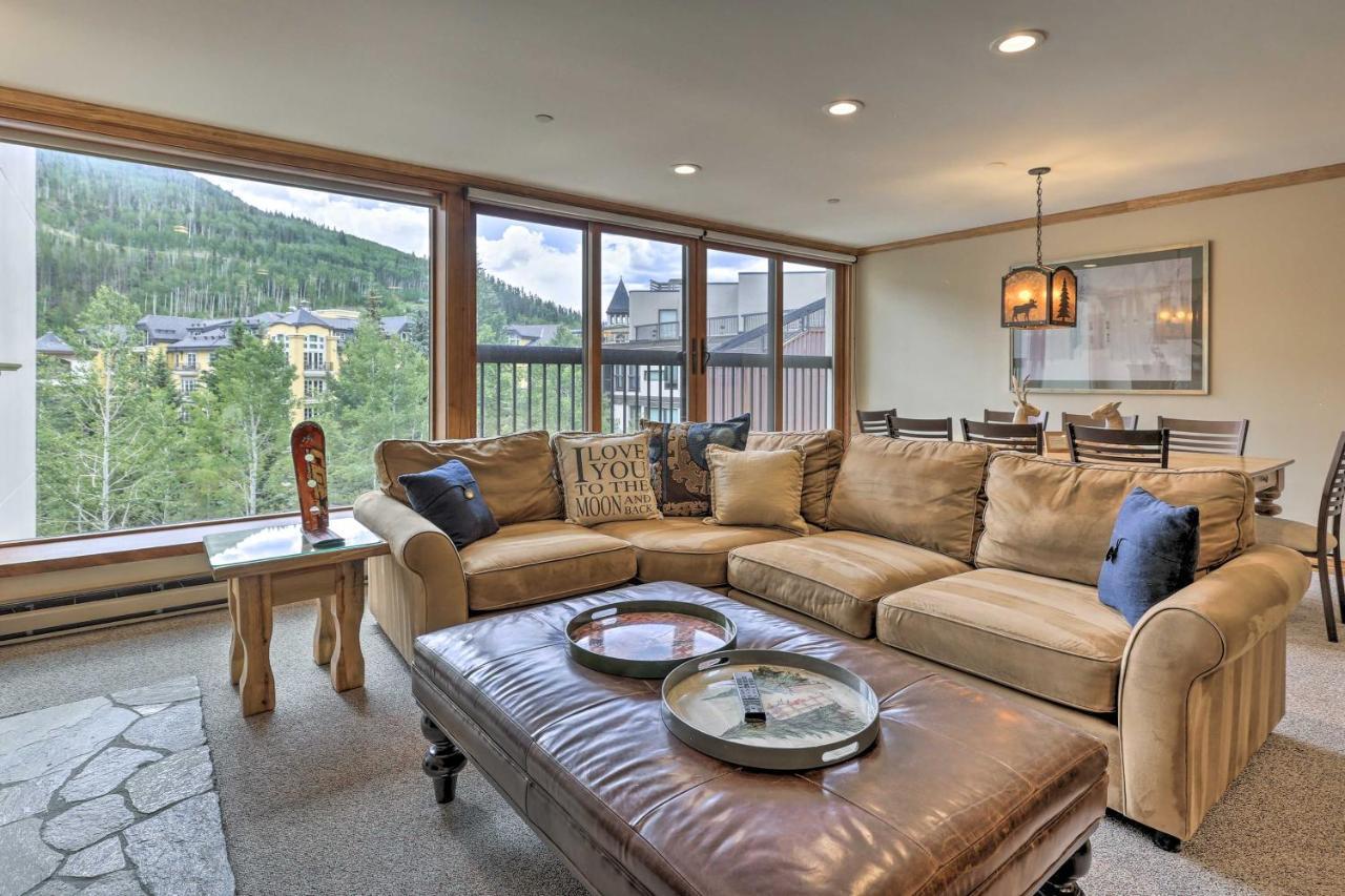 Spacious Steps From Eagle Bahn Gondola Apartment Vail