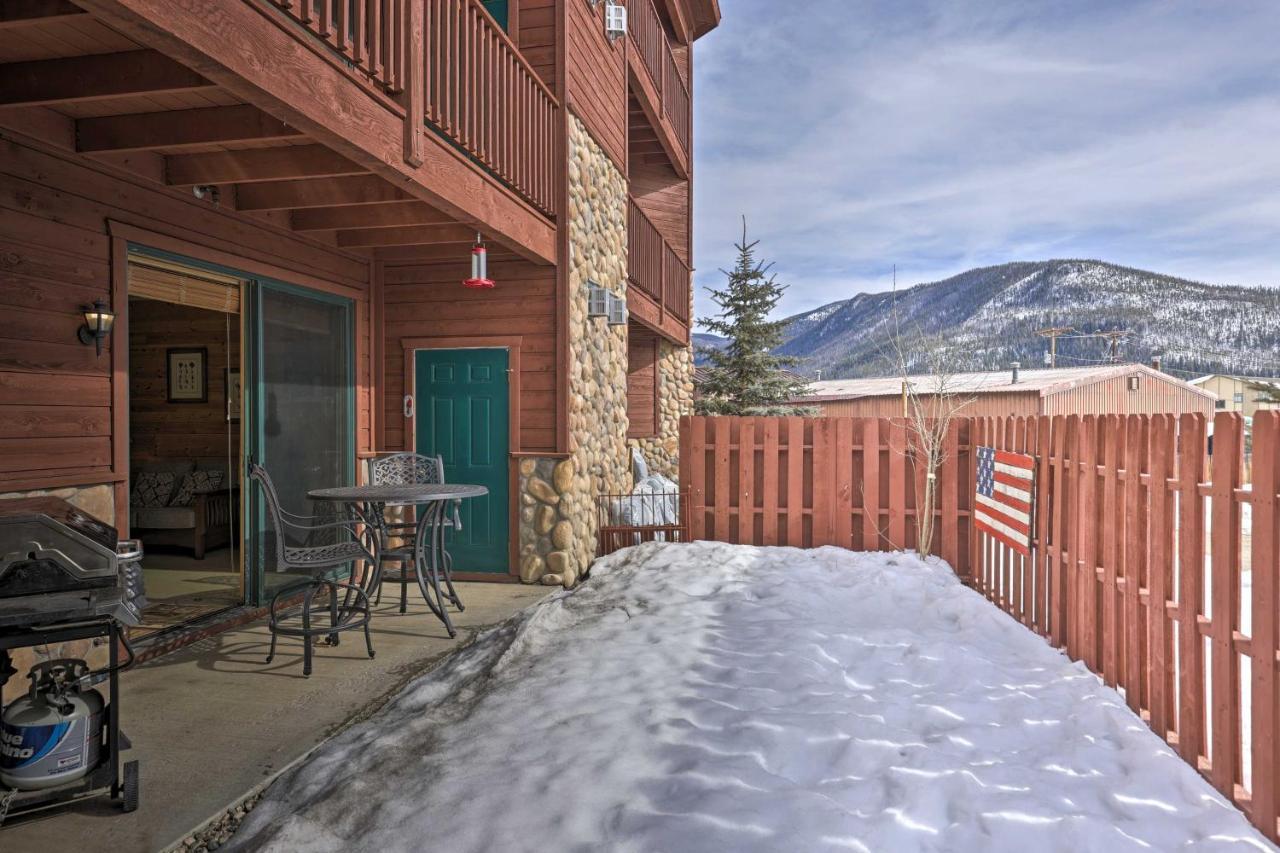Apartment Mountainside With Patio And Access! Grand Lake