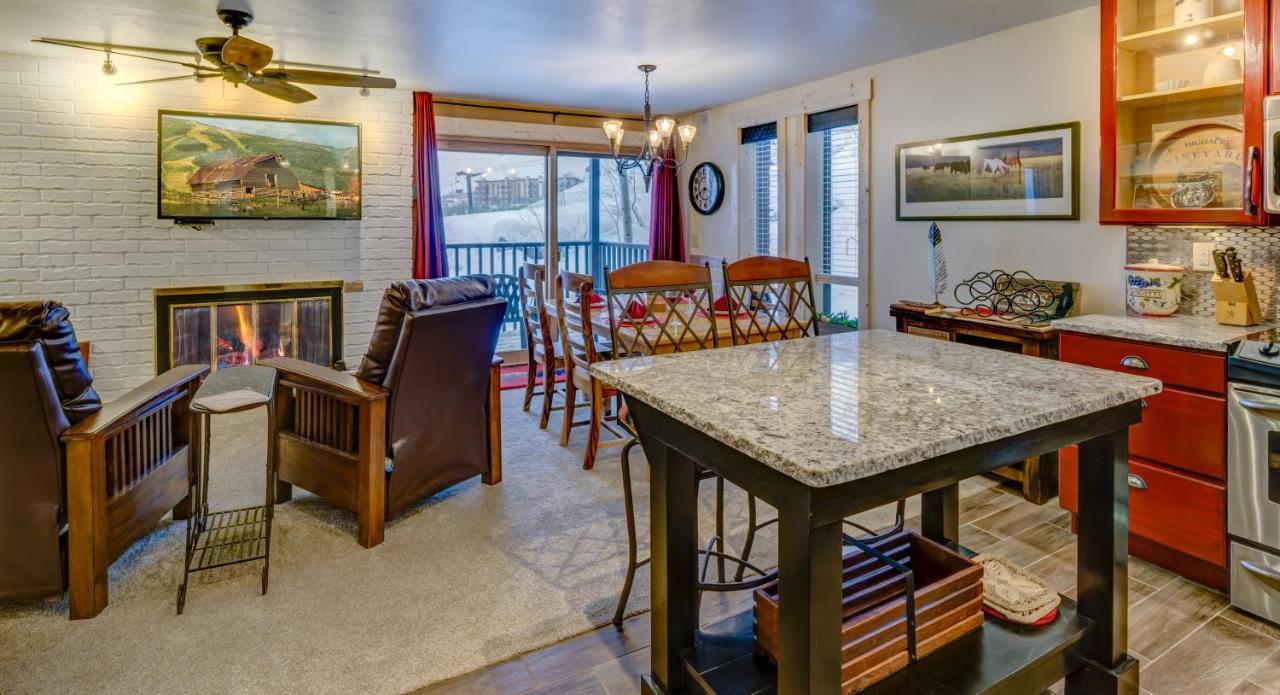 Apartamento Bear Claw 104 - Ski-in Ski-out Condo! Steamboat Springs