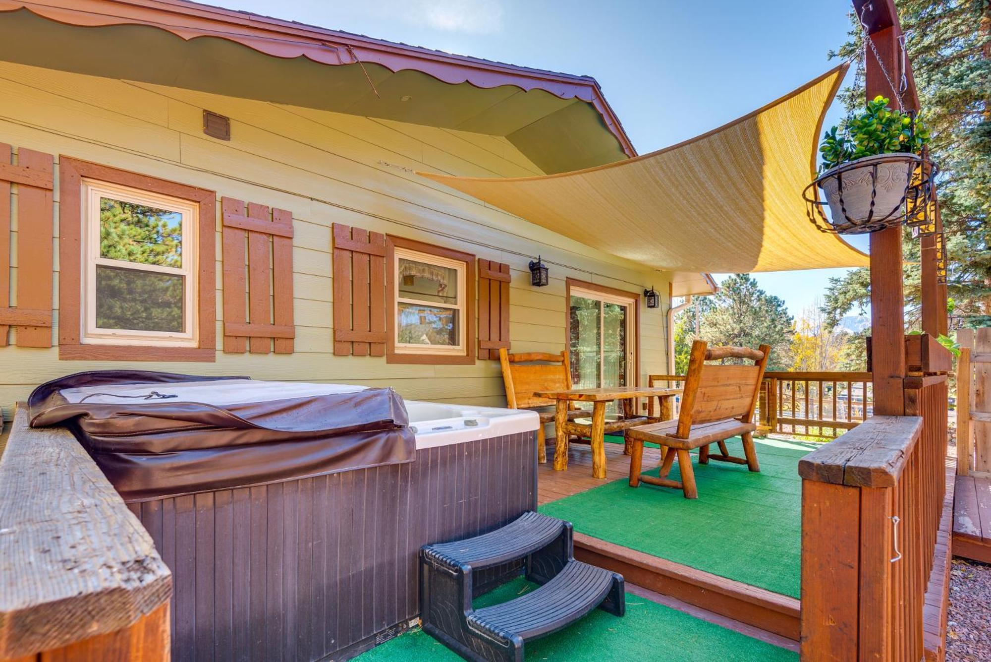Peaceful Getaway With Private Hot Tub And Mtn Views! Holiday home *