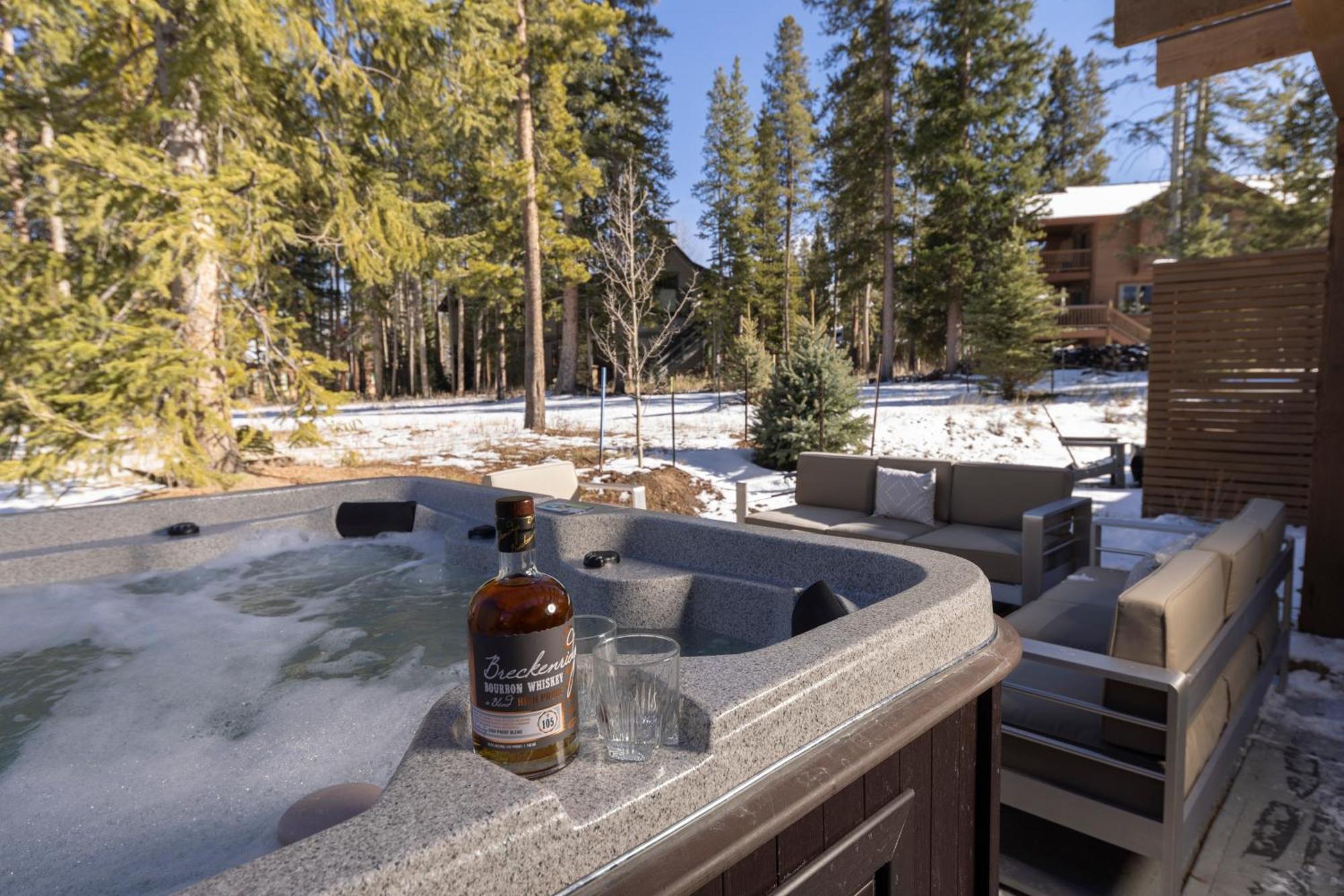 Steps From Shuttle! Stunning Views! Luxury Finishes, Backs To Nordic Trails, Easy Access To Peak 8! Breckenridge