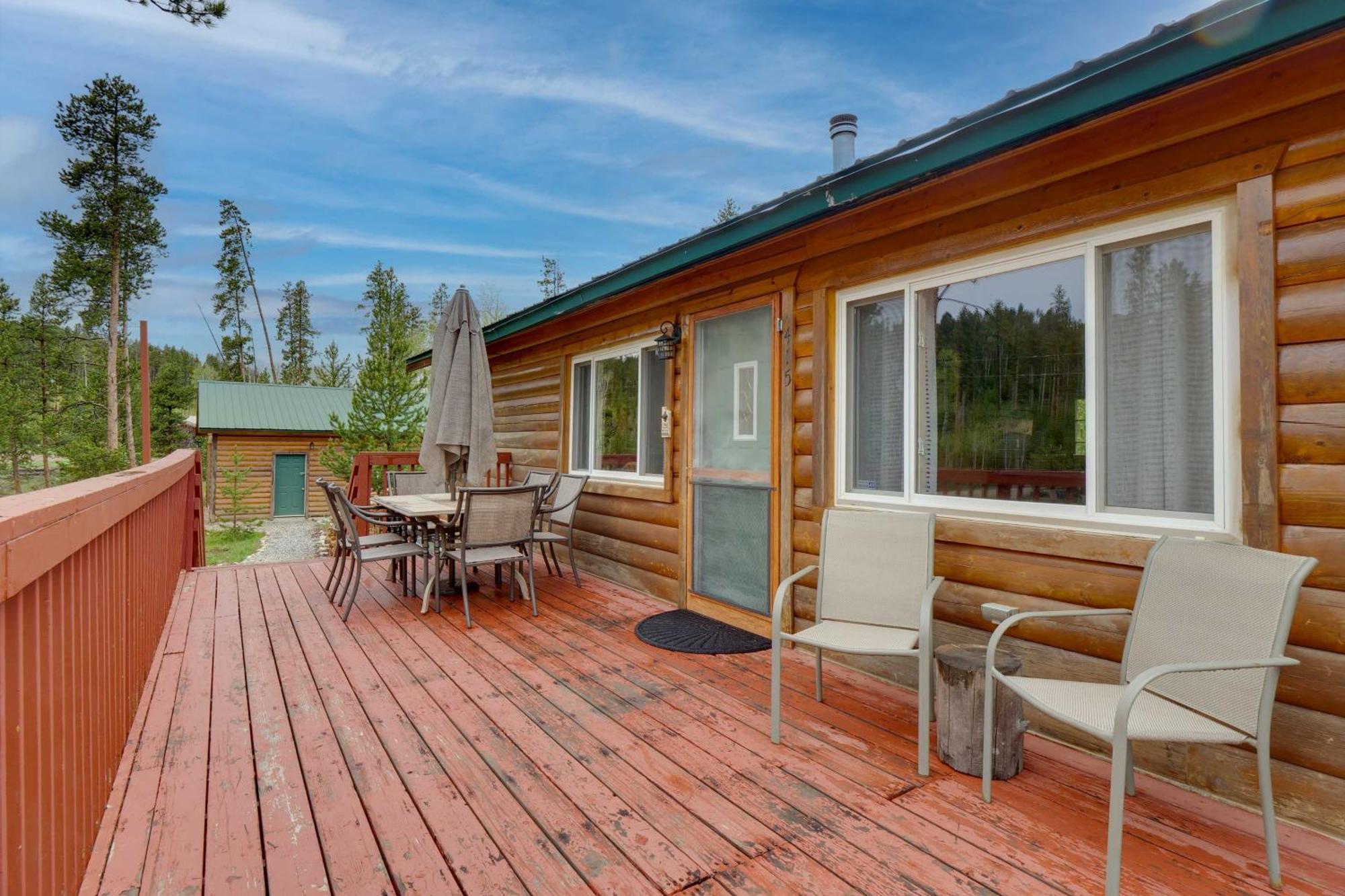 Grand With Grill And Mountain Views! Holiday home Grand Lake