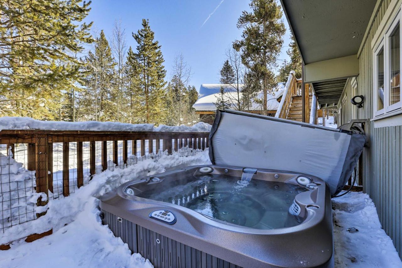 With Hot Tub 1 Mi To Main St Breckenridge