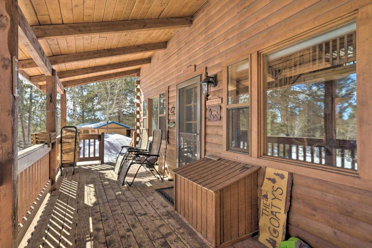 Log With Mountain Views About 30 Mi To Pikes Peak! Holiday home Florissant