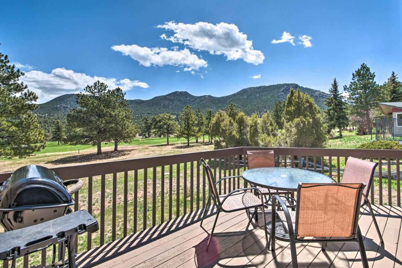 4 Mi To Rmnp Mtn-view With Golf Course! Holiday home
