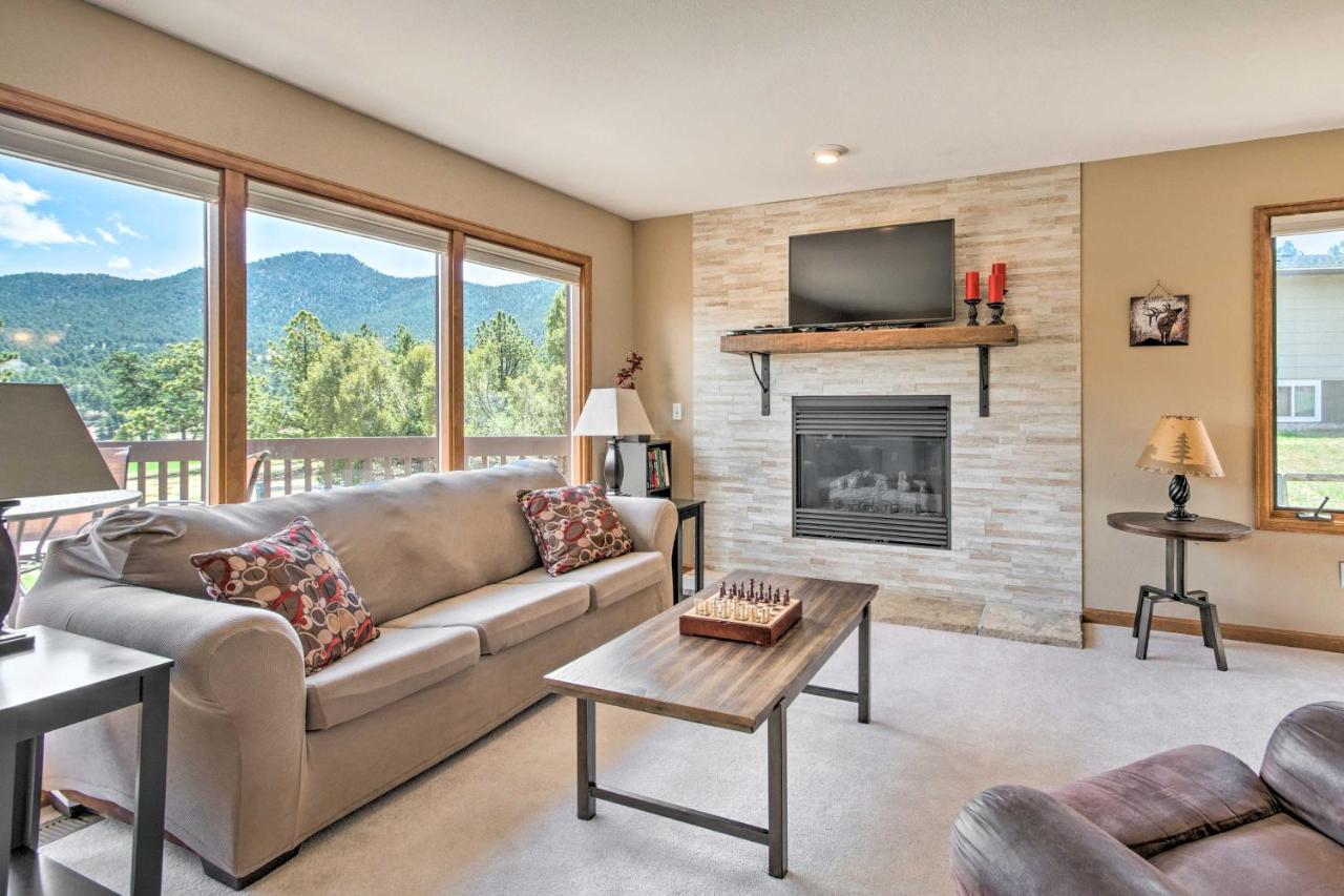 4 Mi To Rmnp Mtn-view With Golf Course! Holiday home Estes Park
