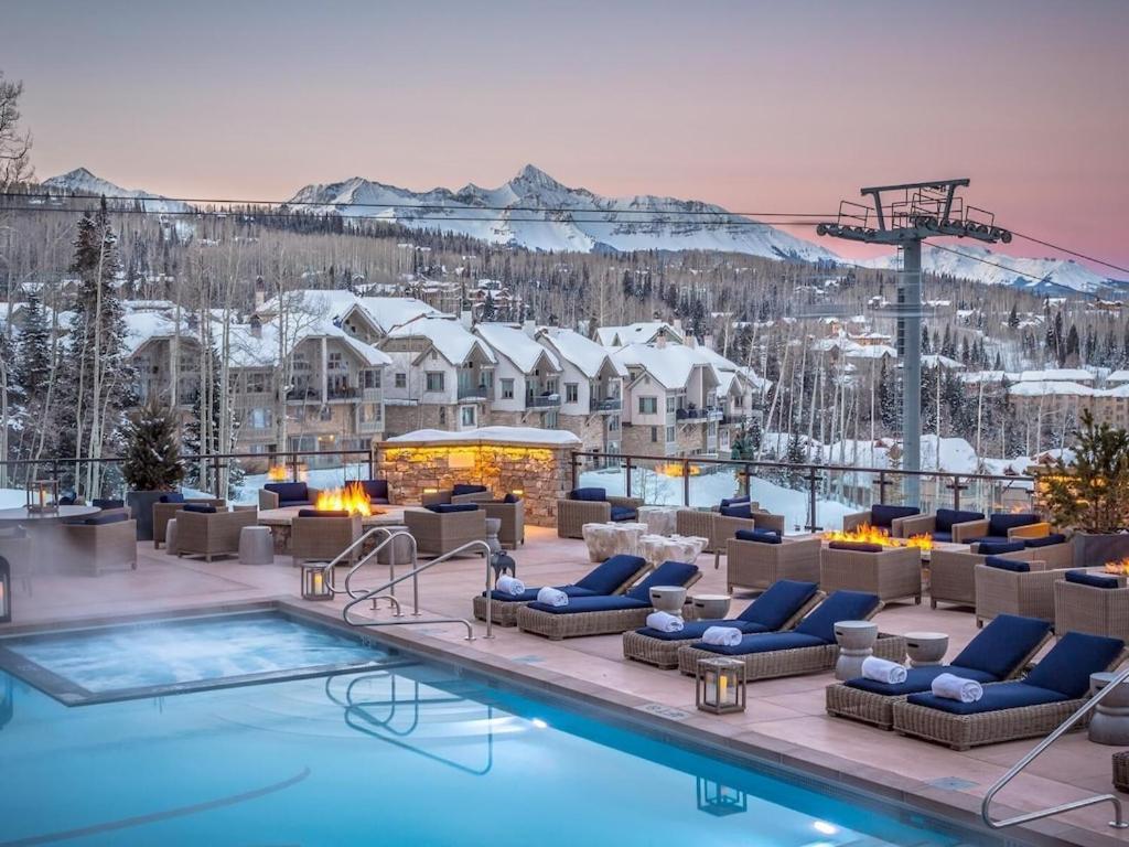 Luxury At A 5 Star At The Heart Of Mountain Village - Apartment Telluride