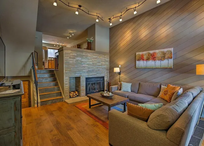 Ski-In Breckenridge Abode Walk To Main St And Lifts