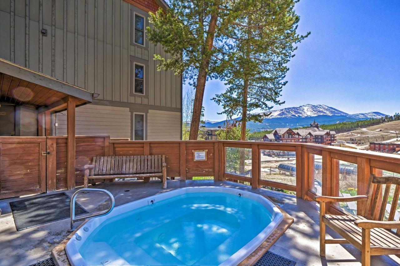 Apartment Breck Ski-inandski-out On Peak 8 With Patio *