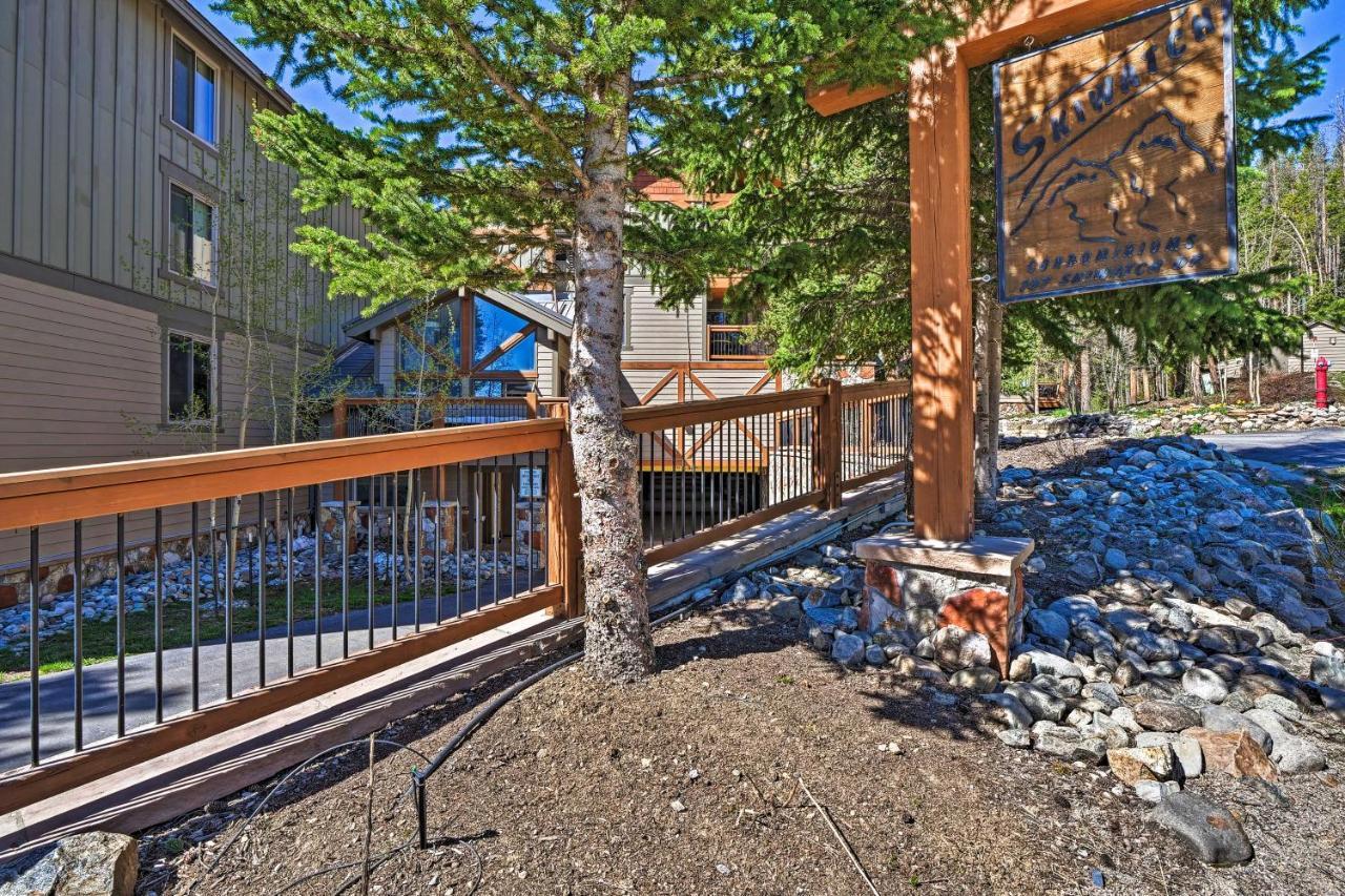 Breck Ski-inandski-out On Peak 8 With Patio Apartment *
