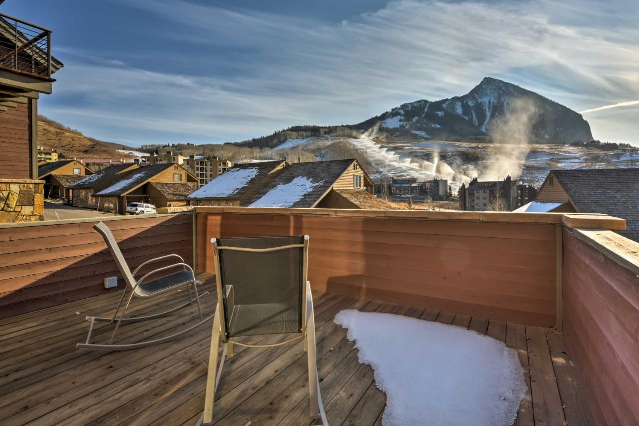 Crested Butte Townhome With Views - Steps To Lifts! Casa de férias