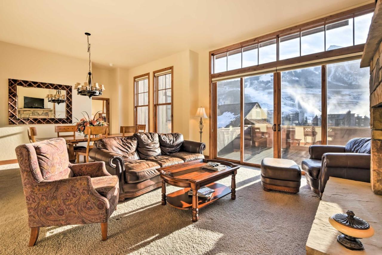 Casa de férias Crested Butte Townhome With Views - Steps To Lifts! Mount Crested Butte