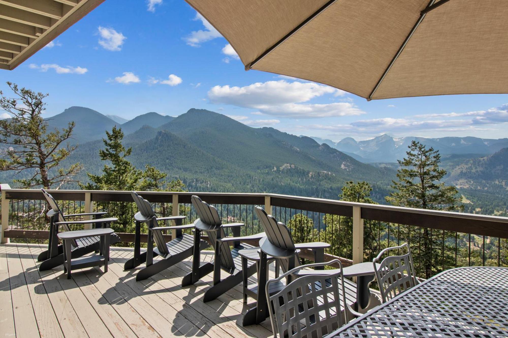 Casa De Cristal-epic Views-hottub-sauna-sleeps 10-luxury Linens-stocked Kitchen Estes Park