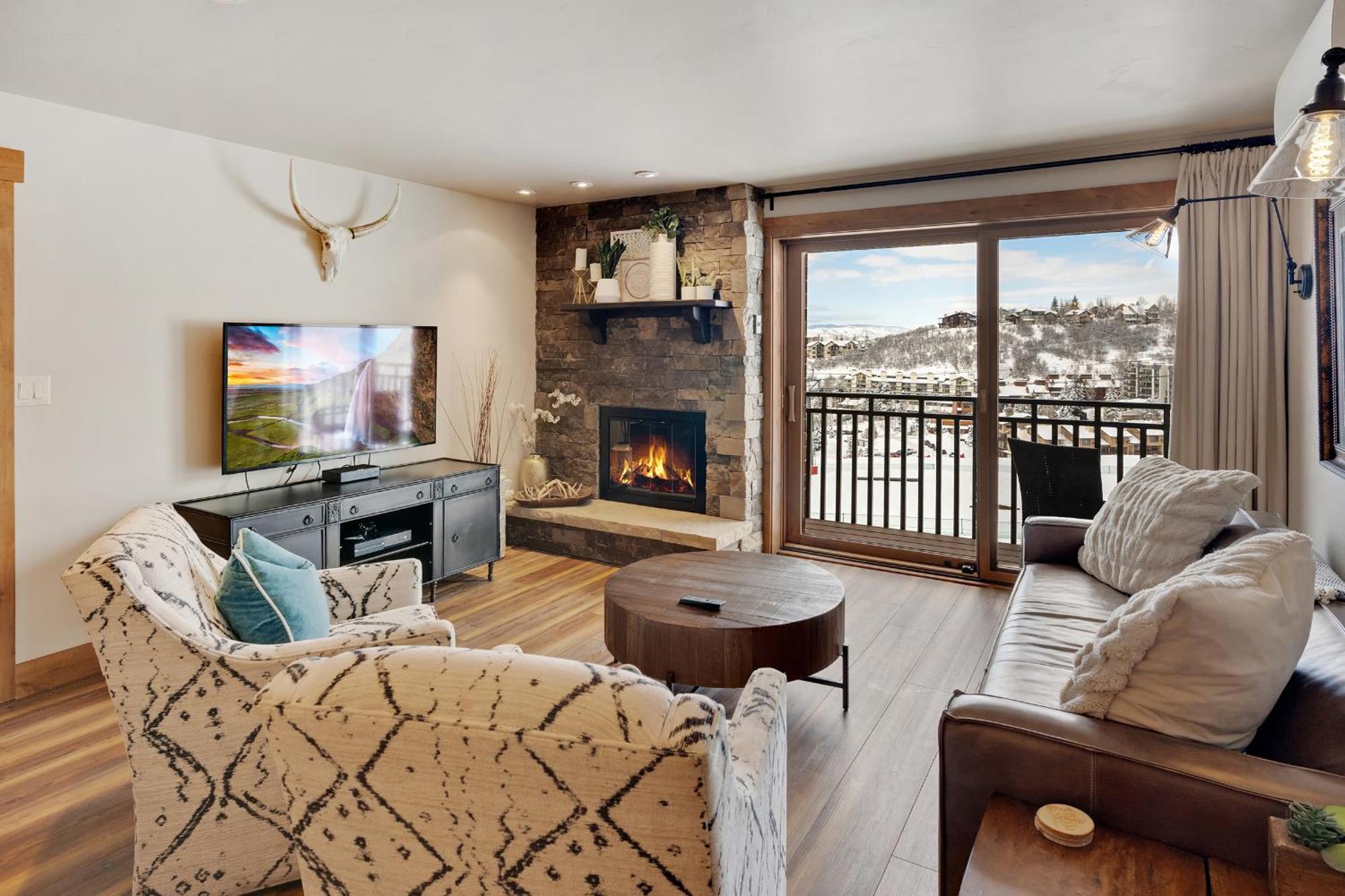 Apartment Bear Claw 406 - Ski-in Ski-out Condo! Steamboat Springs