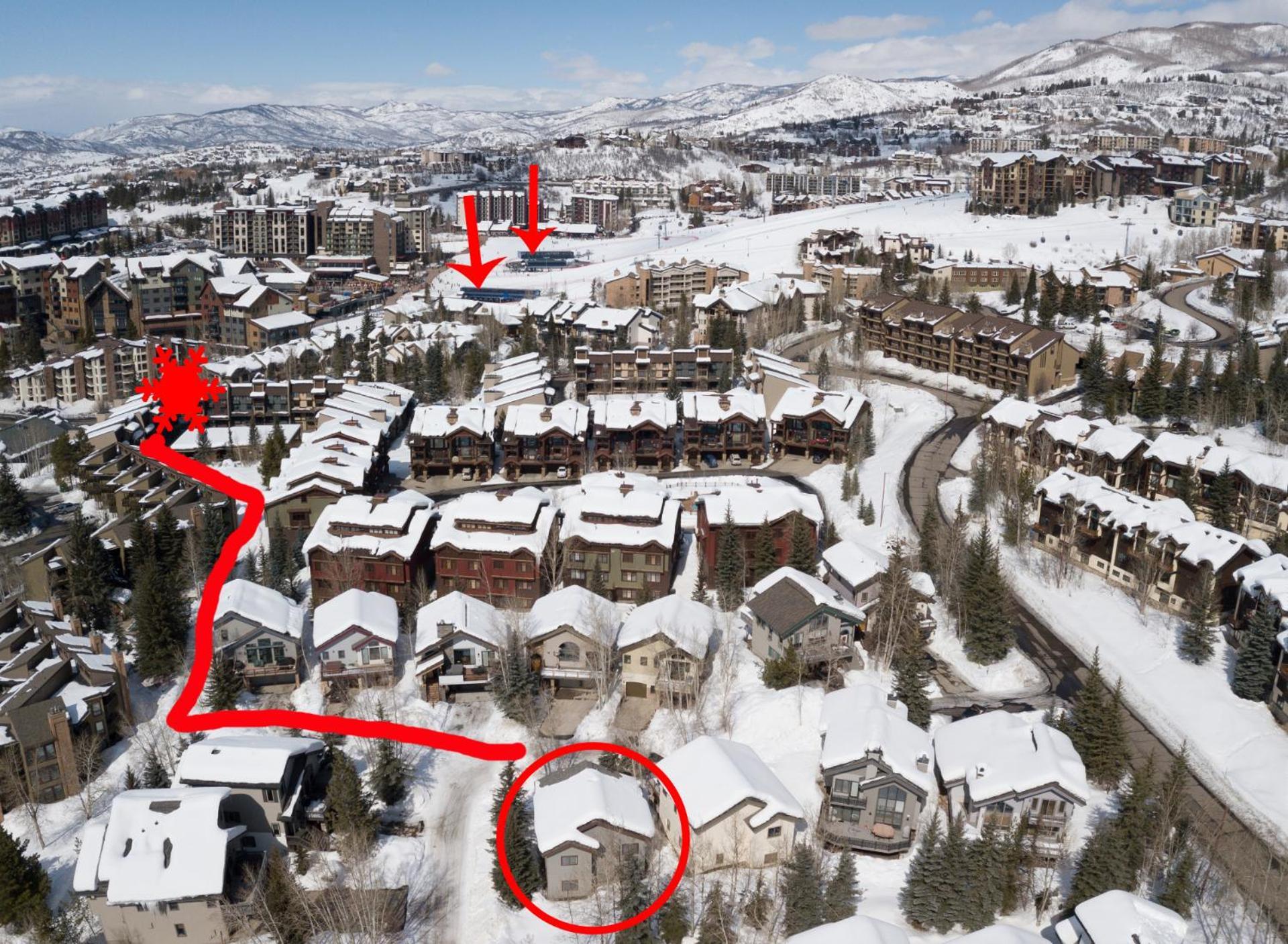 Air Conditioning & Heated Garage, Walking Distance To Steamboat Resort, Single Family Holiday home